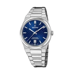 Montre 40 Bleu|FESTINA SWISS MADE New