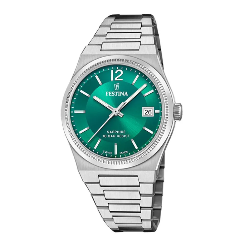 Montre 35 Vert|FESTINA SWISS MADE Outlet
