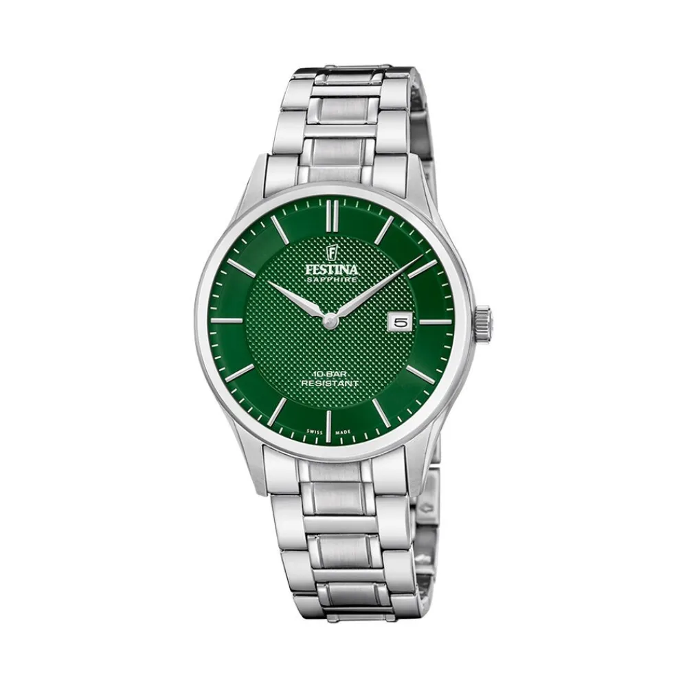 Montre 40 Vert|FESTINA SWISS MADE