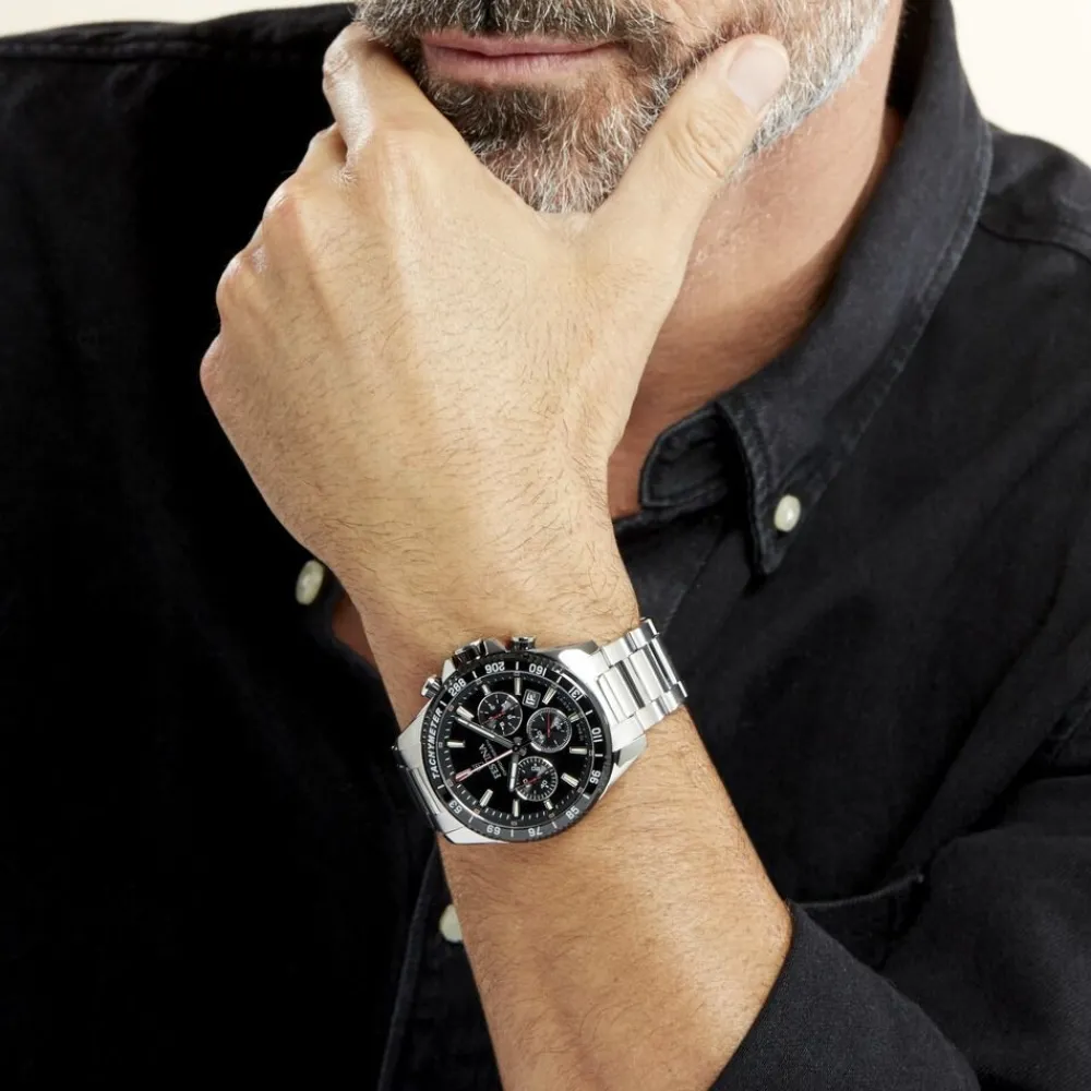 Montre Timeless Chronograph Noir|FESTINA Outlet