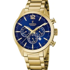 Montre Timeless Chronograph Bleu|FESTINA Outlet