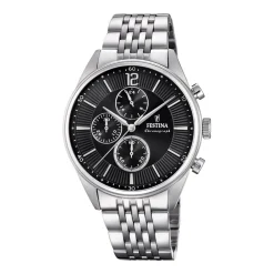 Montre Timeless Chronograph Noir|FESTINA Hot