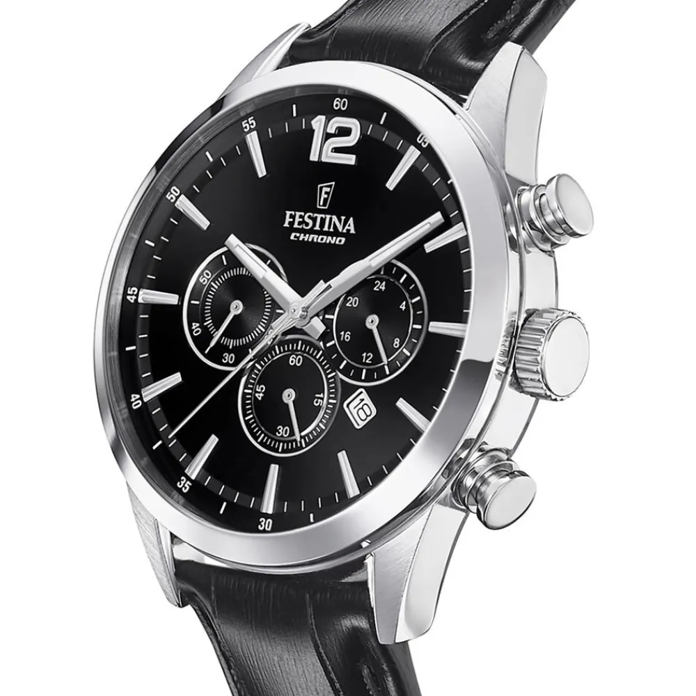 Montre Timeless Chrono 44 Noir|FESTINA