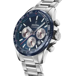 Montre Timeless Chronograph Bleu|FESTINA Hot