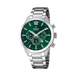 Montre Timeless Chrono 44 Vert|FESTINA Sale