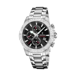 Montre Timeless Chrono 45-3 Noir|FESTINA Outlet