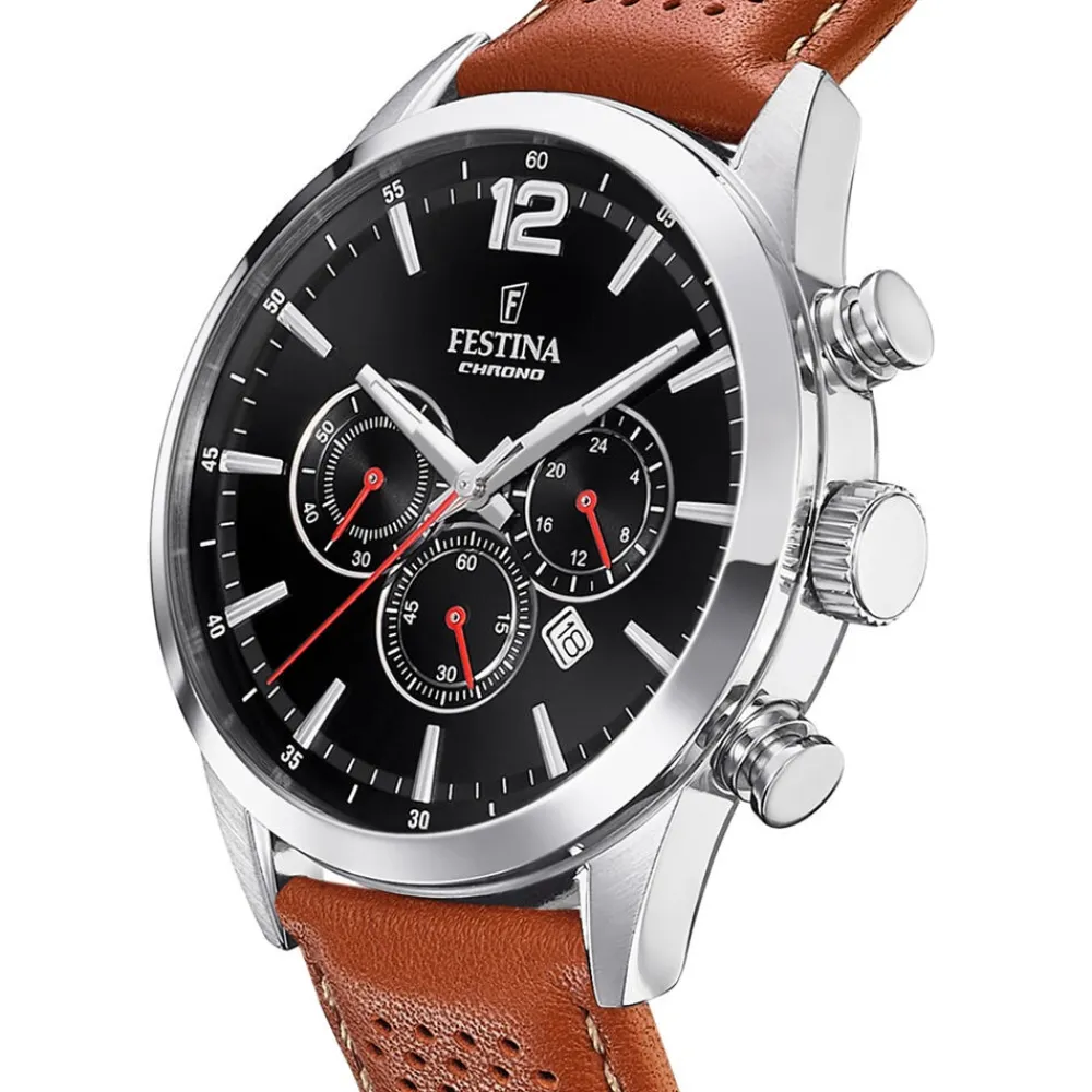 Montre Timeless Chrono 44 Noir|FESTINA Discount