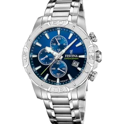 Montre Timeless Chronograph Bleu|FESTINA Clearance