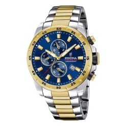 Montre Timeless Chronograph Bleu|FESTINA Online