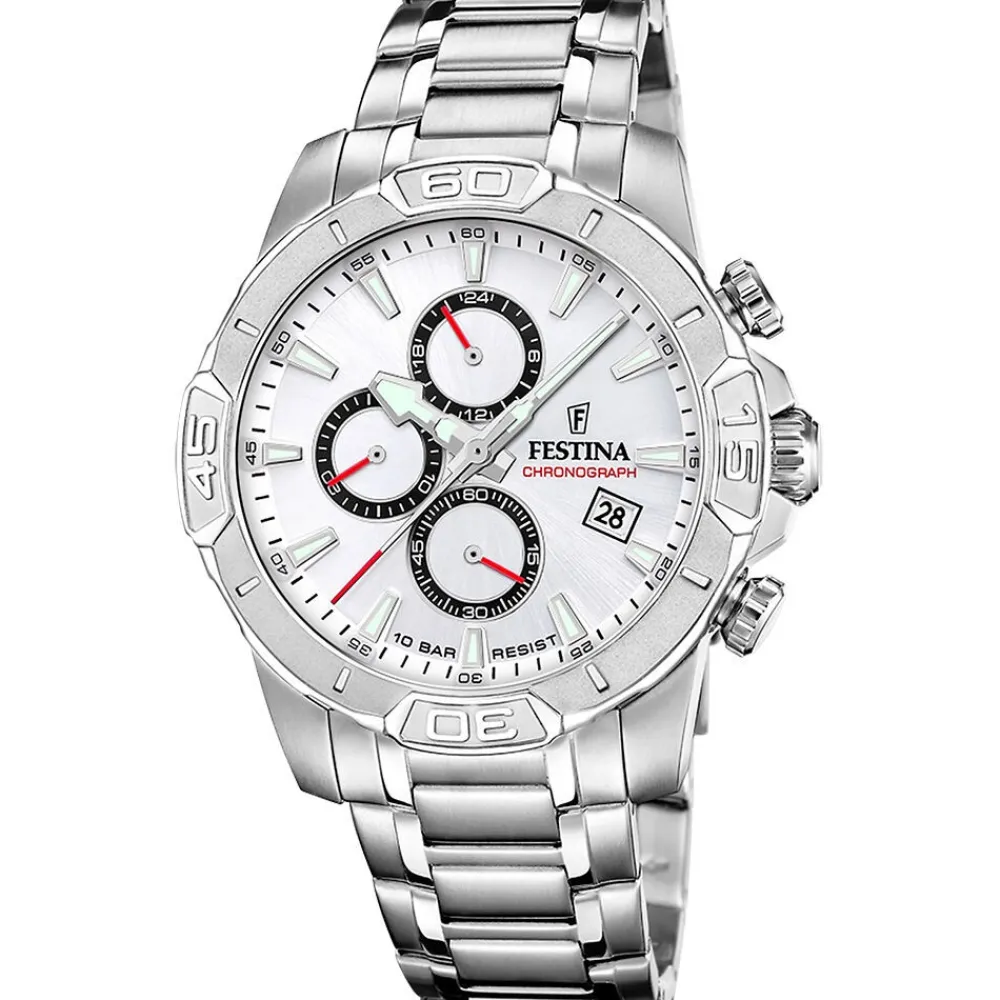 Montre Timeless Chronograph Argenté|FESTINA New