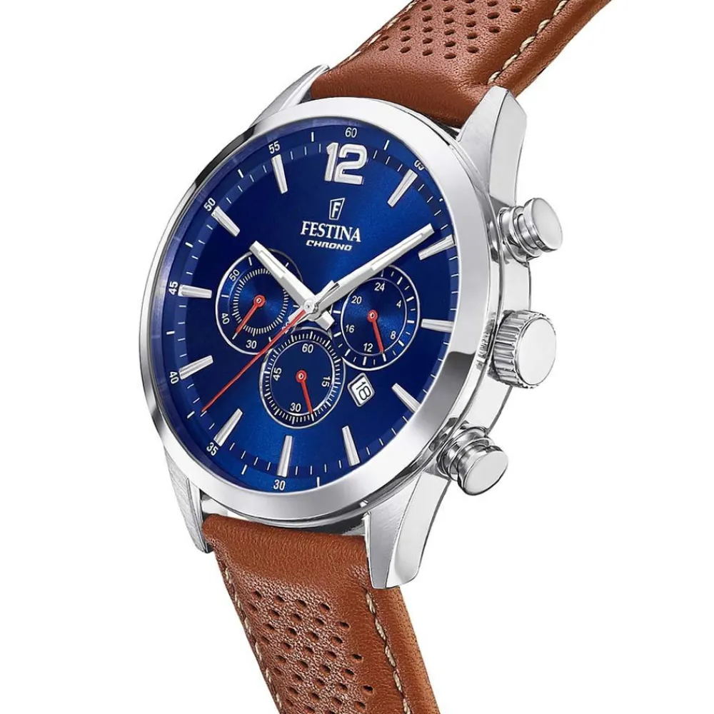 Montre Timeless Chronograph Bleu|FESTINA Best