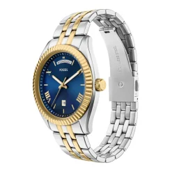 Montre Campbell Bleu|FOSSIL Discount