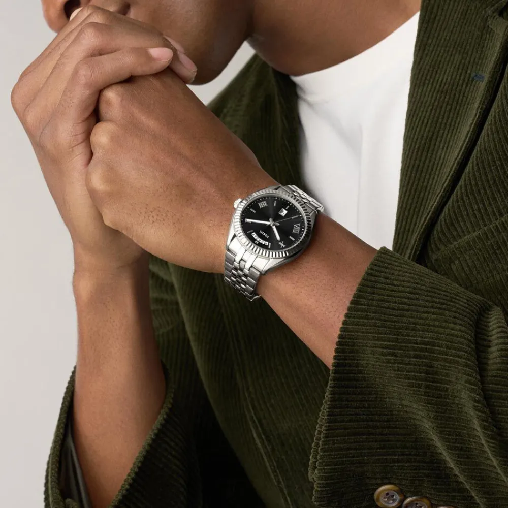 Montre Campbell Noir|FOSSIL Hot