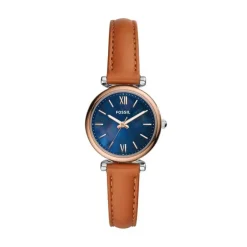 Montre Carlie Mini Bleu|FOSSIL Outlet