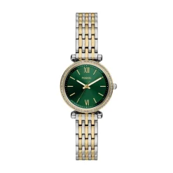 Montre Carlie Mini Vert|FOSSIL Online