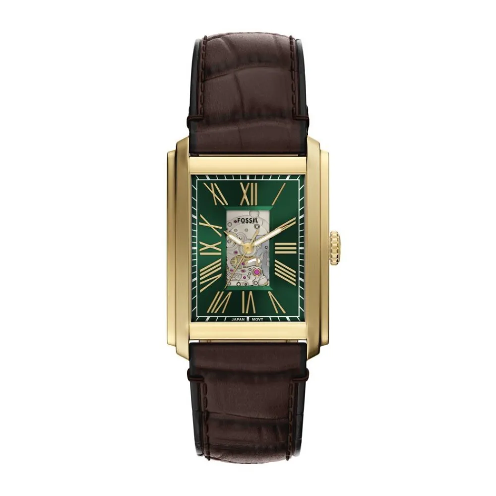 Montre Carraway Automatic Vert|FOSSIL Outlet