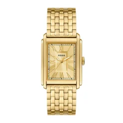 Montre Carraway Doré|FOSSIL Online
