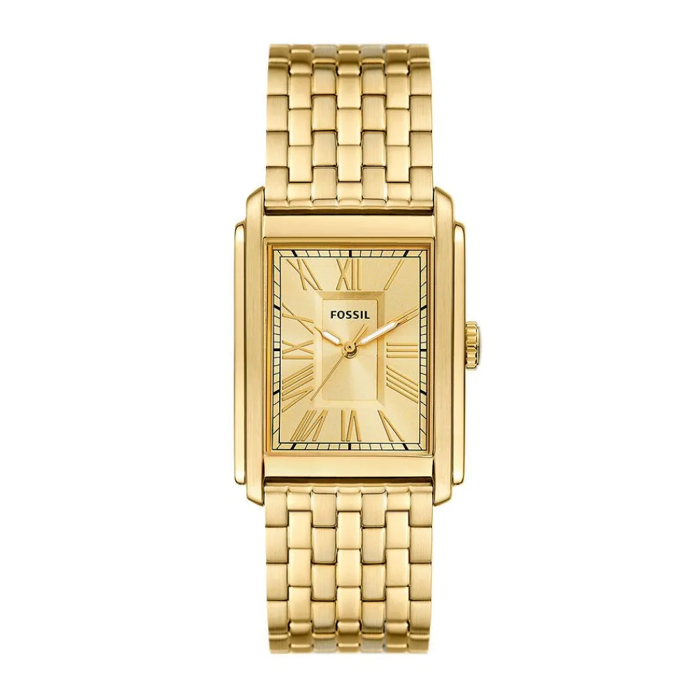 Montre Carraway Doré|FOSSIL Online