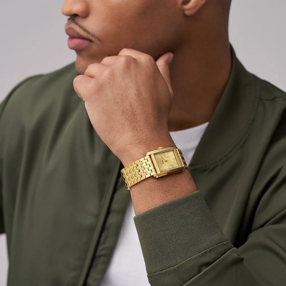 Montre Carraway Doré|FOSSIL Online