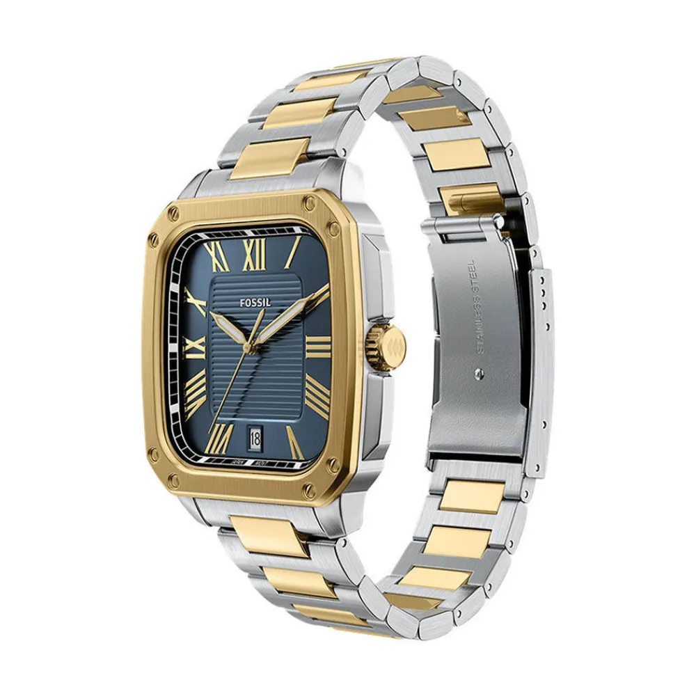 Montre Crosby Bleu|FOSSIL Online