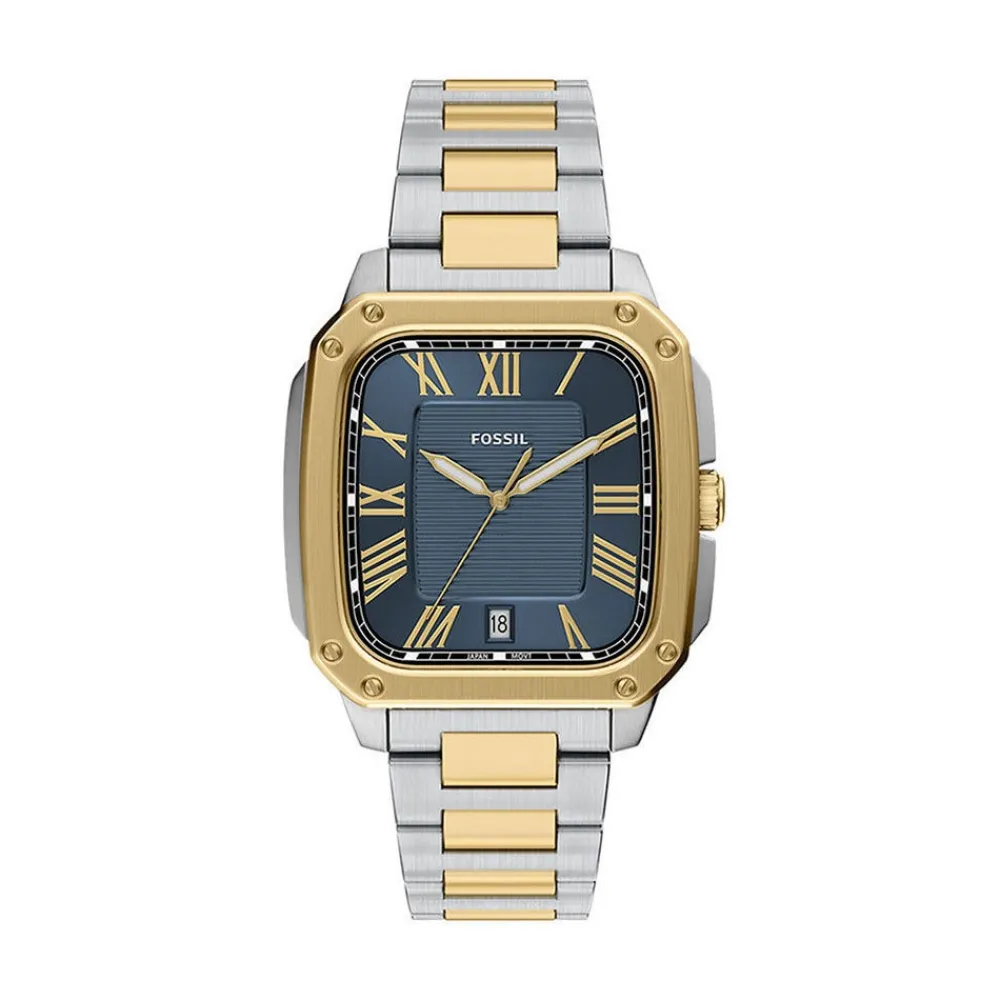 Montre Crosby Bleu|FOSSIL Online
