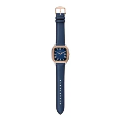 Montre Crosby Bleu|FOSSIL Outlet