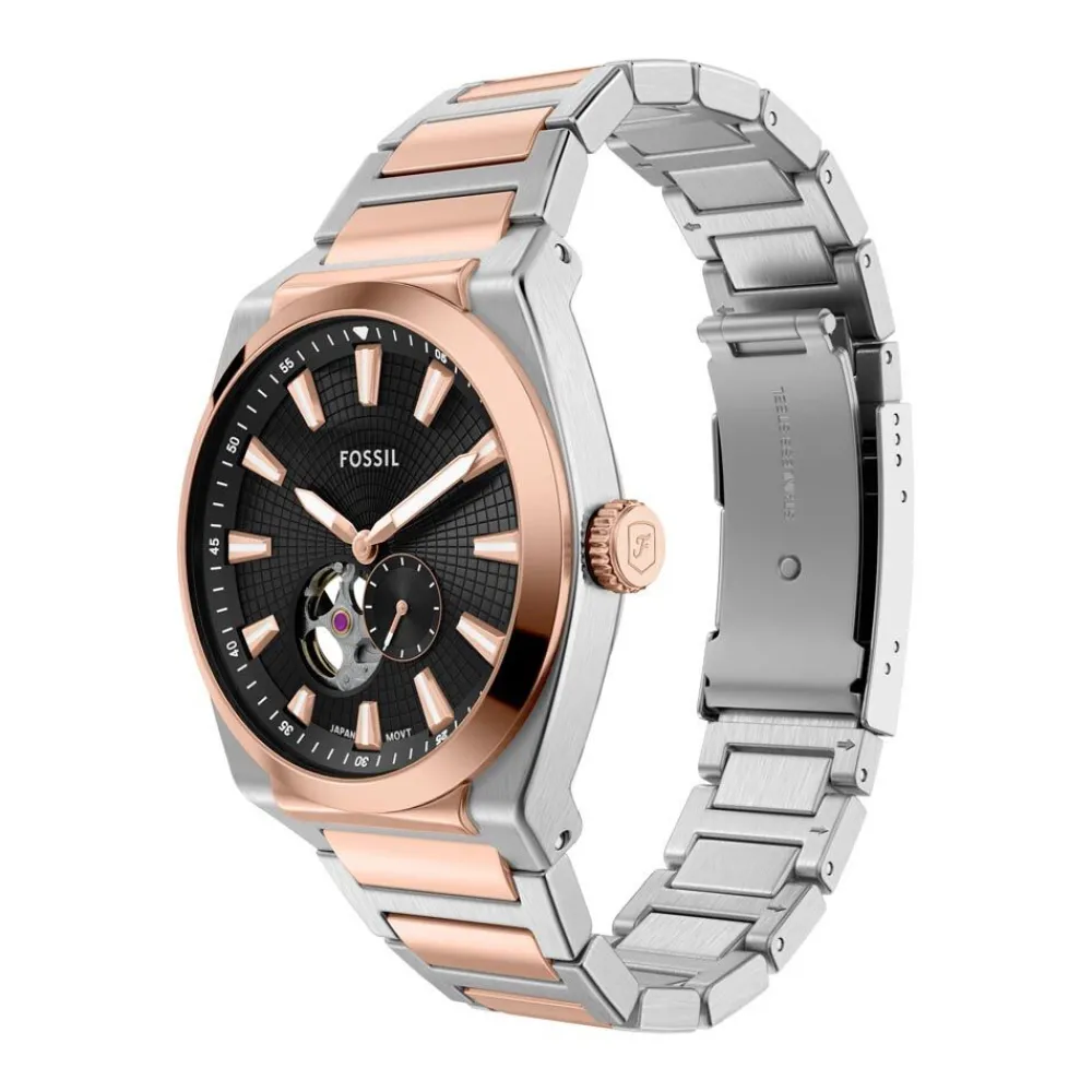 Montre Everett Automatic Noir|FOSSIL Clearance