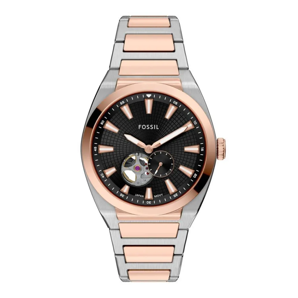 Montre Everett Automatic Noir|FOSSIL Clearance