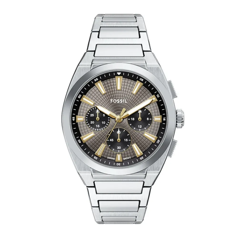 Montre Everett Chrono Gris|FOSSIL Best