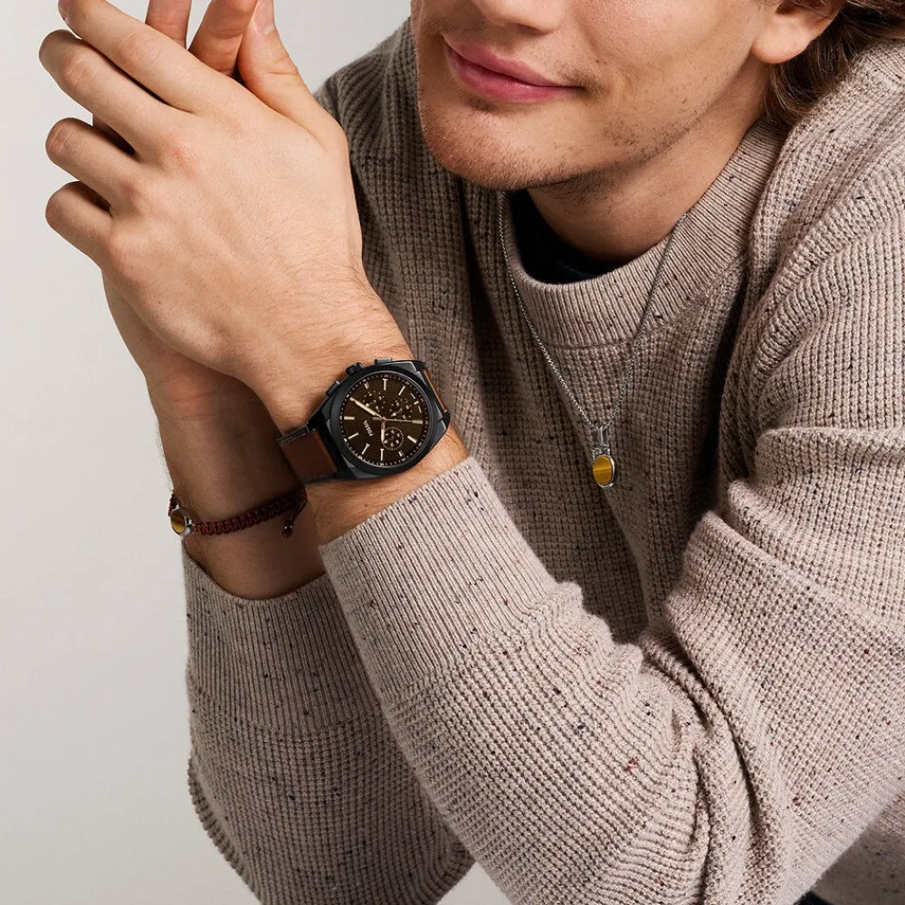 Montre Everett Noir|FOSSIL
