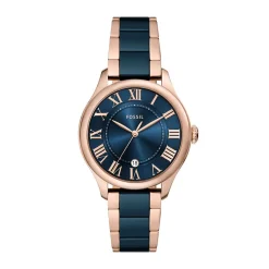 Montre Gilmore Bleu|FOSSIL Discount
