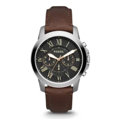 Montre Grant Noir|FOSSIL