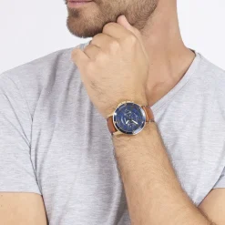 Montre Grant Sport Bleu|FOSSIL Discount