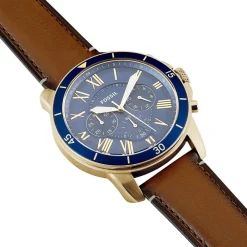 Montre Grant Sport Bleu|FOSSIL Discount