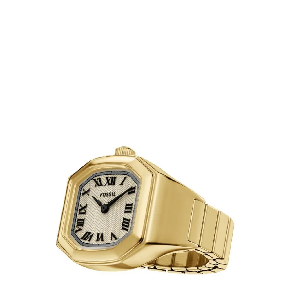 Montre Harlow Watch Ring Crème|FOSSIL New