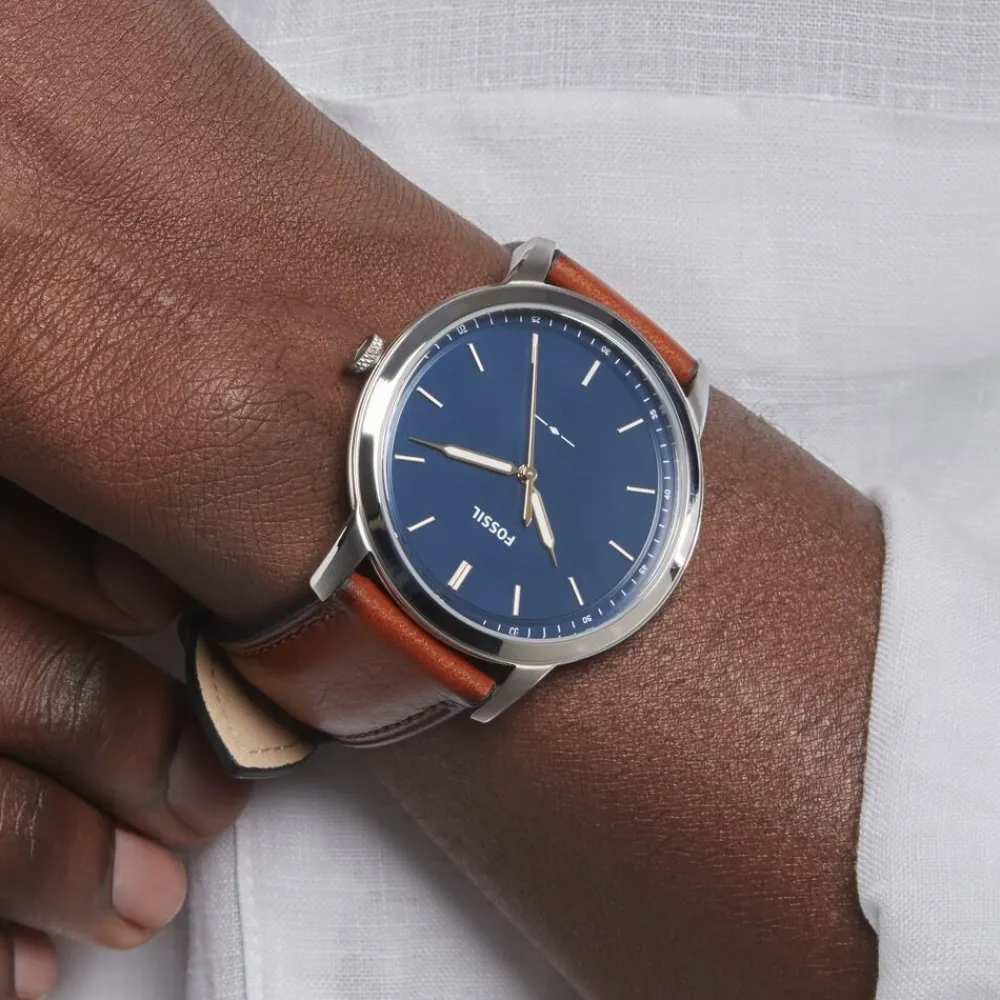 Montre Minimalist Bleu|FOSSIL Best