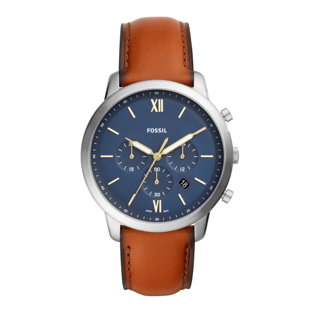 Montre Neutra Chrono Bleu|FOSSIL Discount