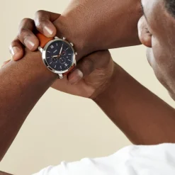 Montre Neutra Chrono Bleu|FOSSIL Discount