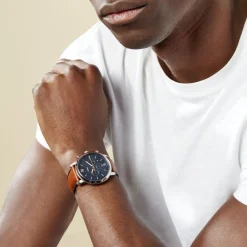 Montre Neutra Chrono Bleu|FOSSIL Discount
