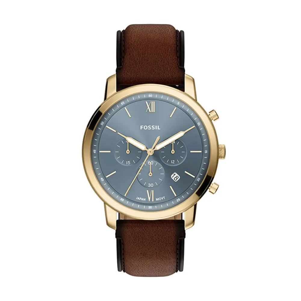 Montre Neutra Chrono Bleu|FOSSIL New