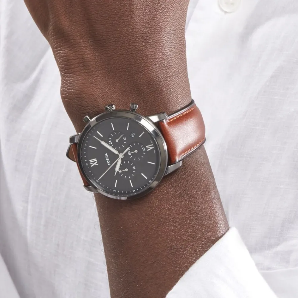 Montre Neutra Chrono Gris|FOSSIL Discount