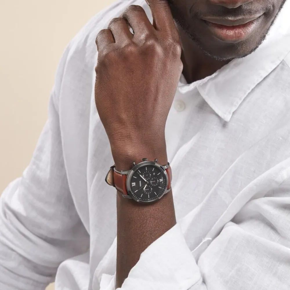 Montre Neutra Chrono Gris|FOSSIL Discount