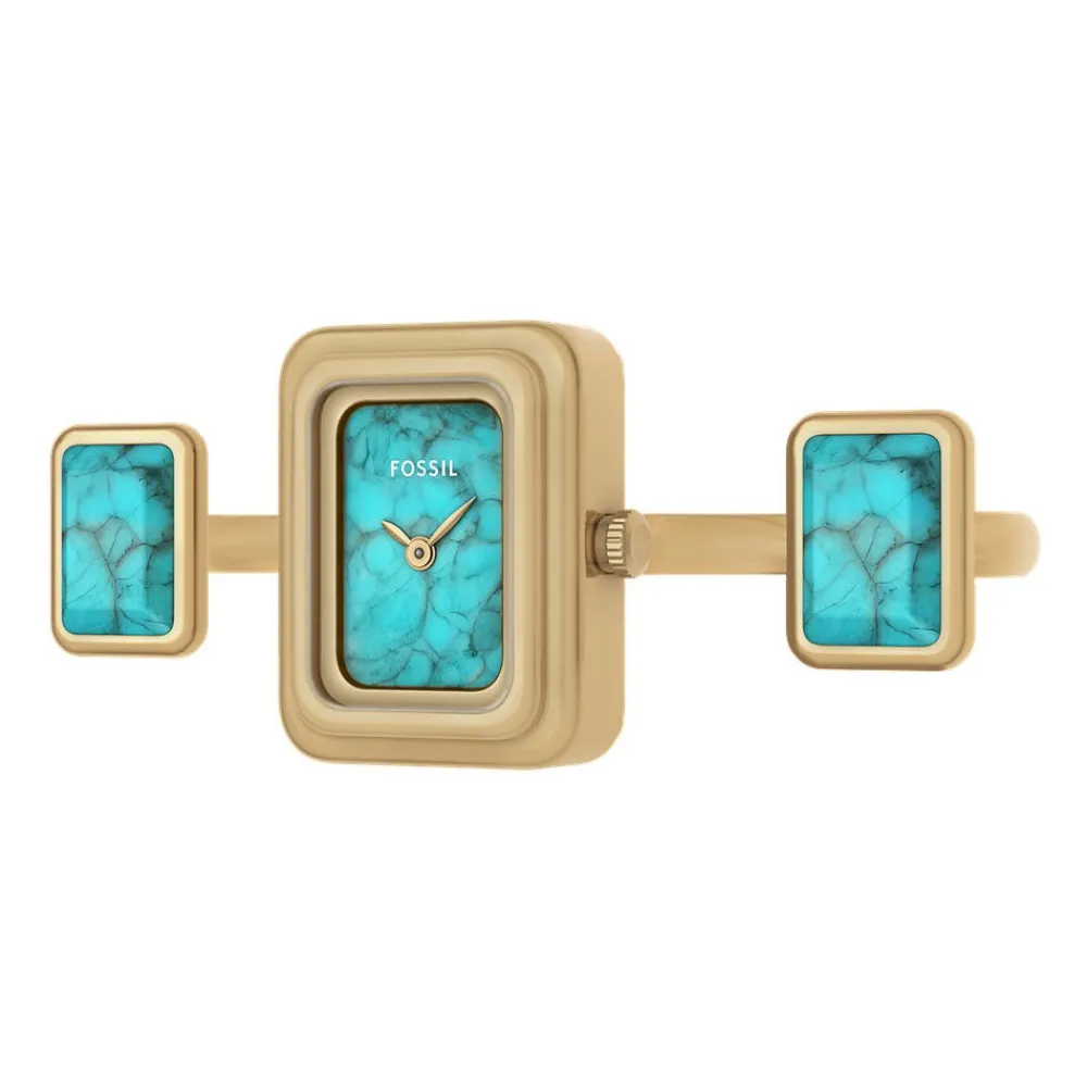 Montre Raquel Watch Ring Bleu|FOSSIL Discount