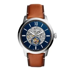 Montre Townsman Auto Bleu|FOSSIL Outlet