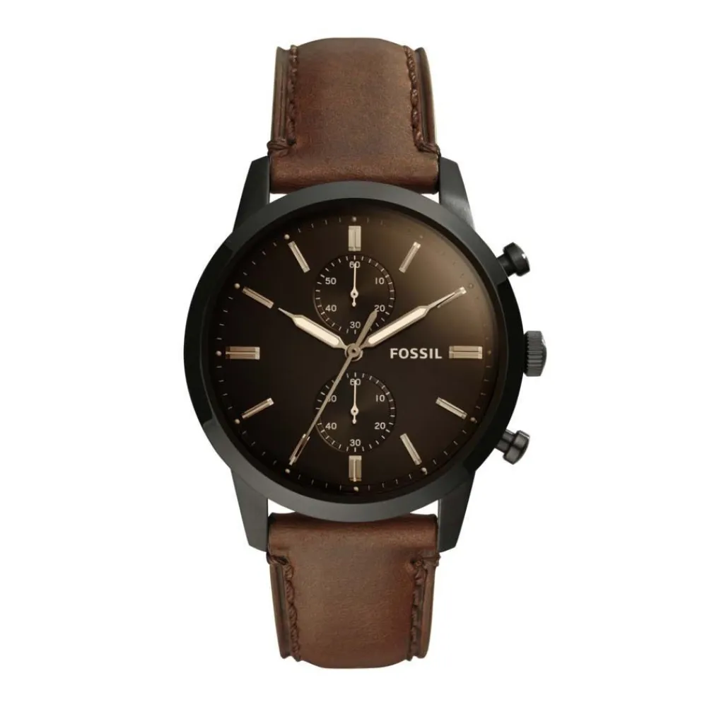 Montre Townsman Chrono Noir|FOSSIL Hot