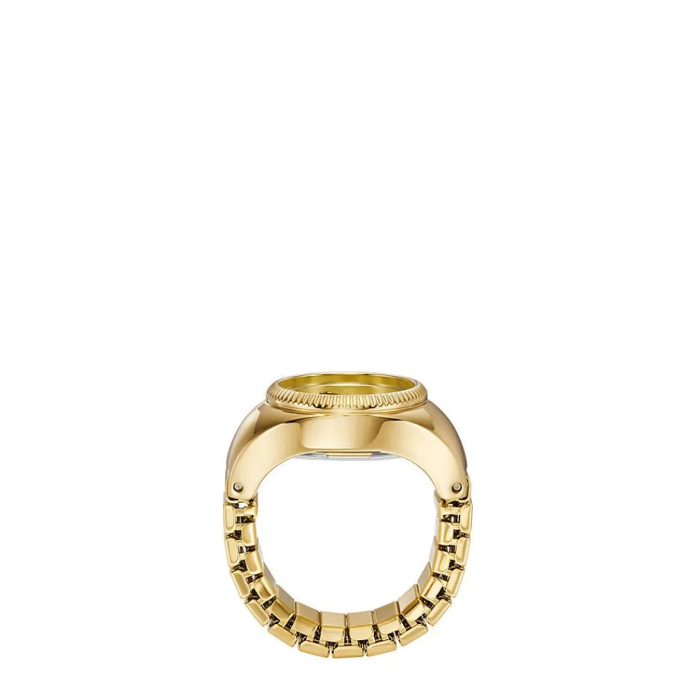 Montre Watch Ring Doré|FOSSIL Online
