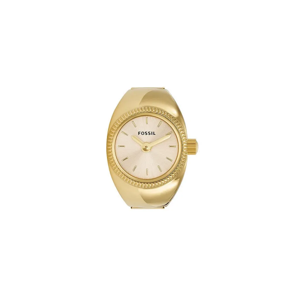 Montre Watch Ring Doré|FOSSIL Online
