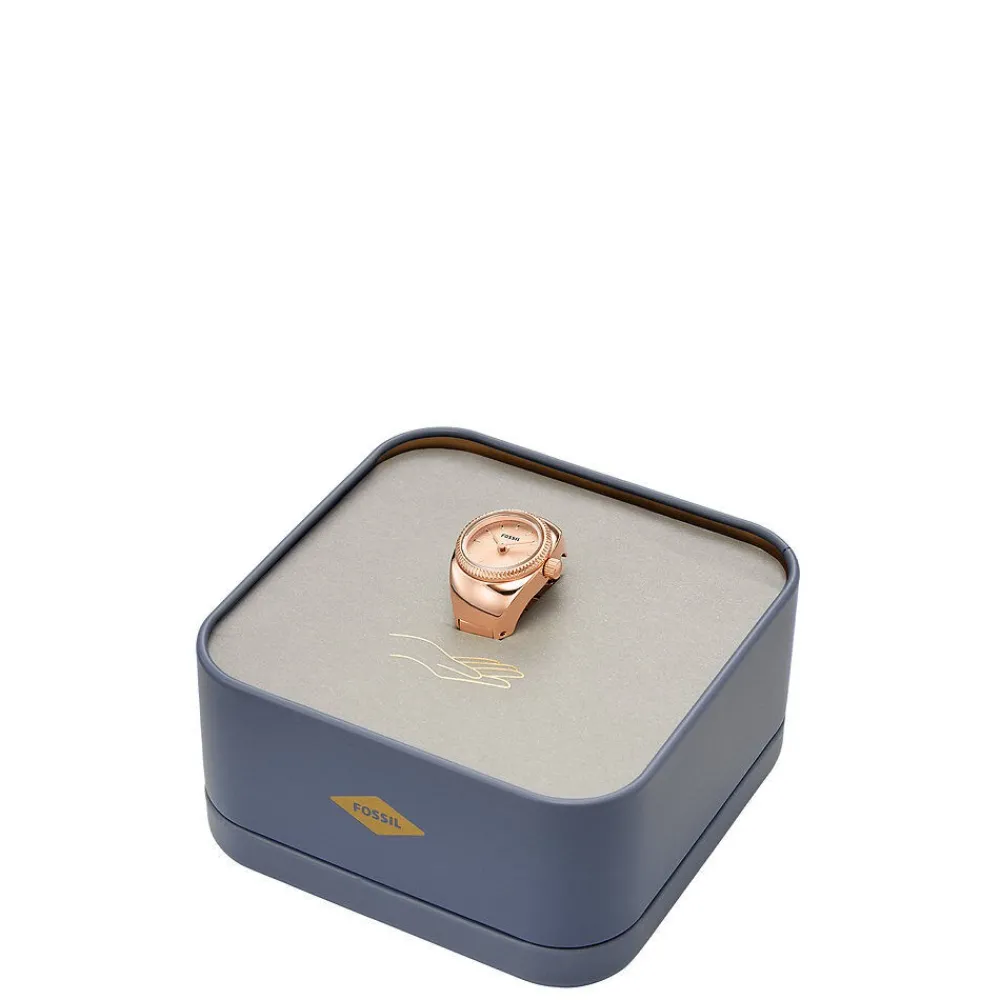 Montre Watch Ring Rose|FOSSIL Hot
