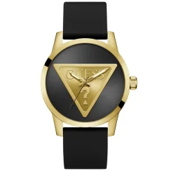 Montre Badge Noir|GUESS Online