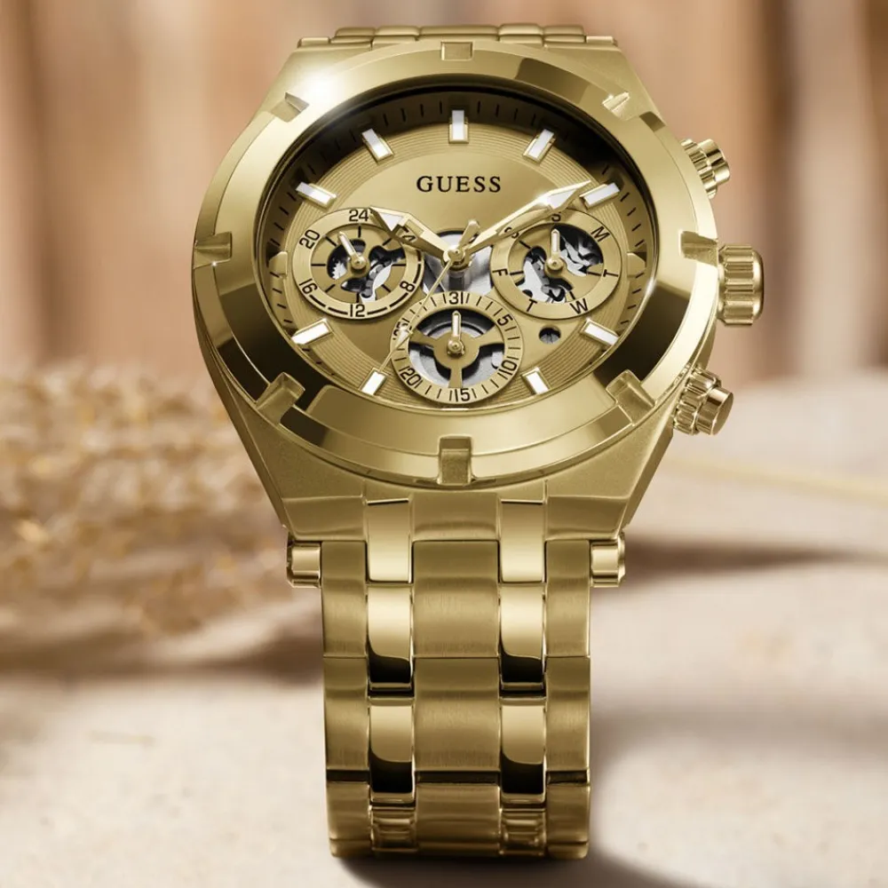 Montre Continental Champagne|GUESS Outlet